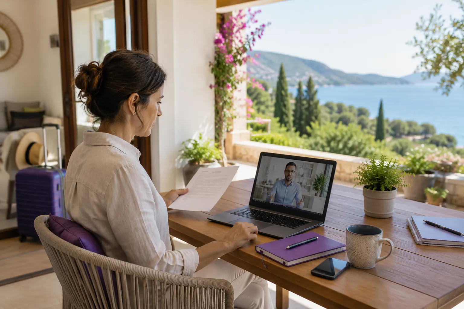 Télétravail en vacances : ce que l’employeur peut accepter