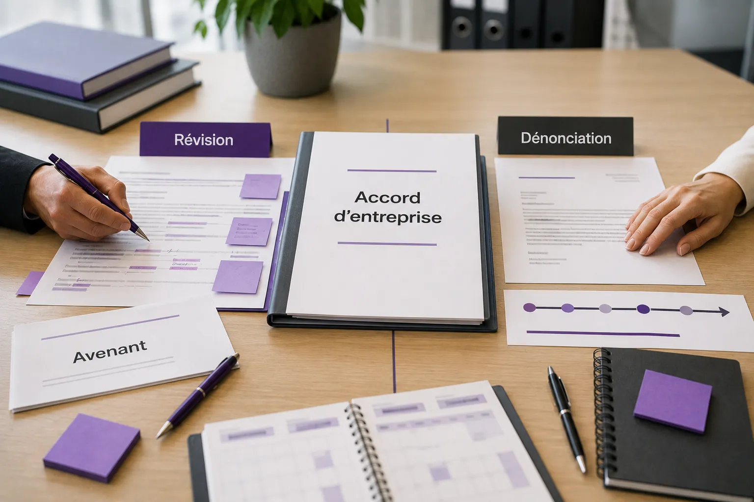 Révision ou dénonciation d’un accord d’entreprise