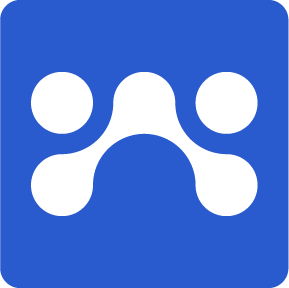 Icône Waibly - Générateur de texte et d'optimisation SEO sur fond bleu