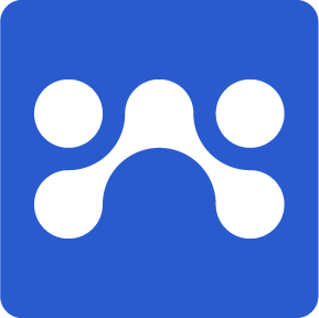 Icône Waibly - Générateur de texte et d'optimisation SEO sur fond bleu